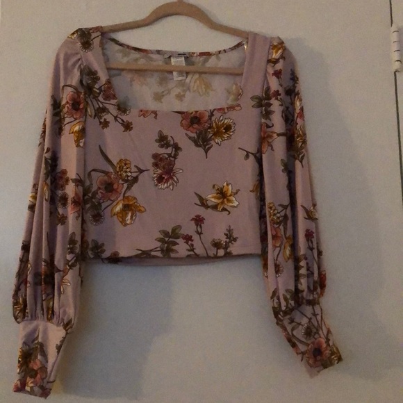 Fashion Nova Tops - Floral Crop Top